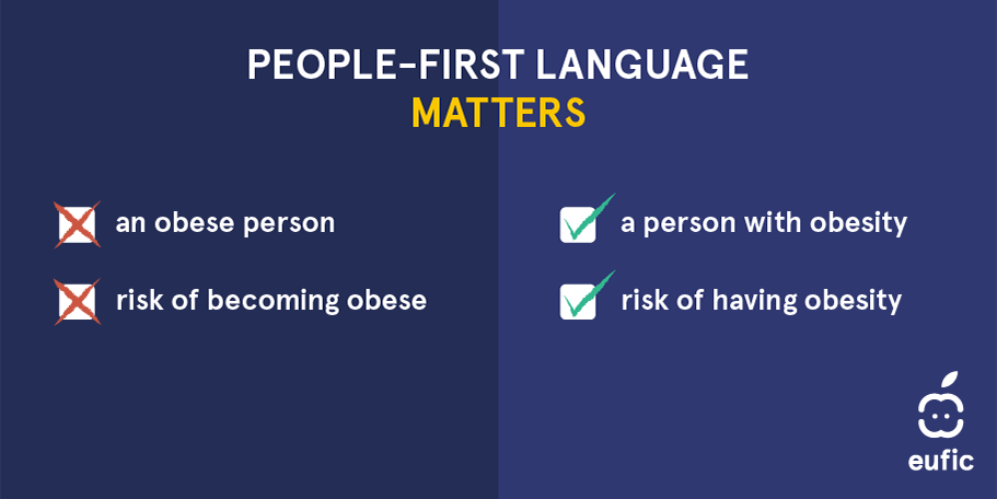 people first language obesity