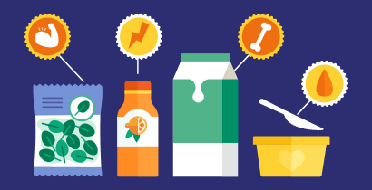 What are nutrition and health claims?
