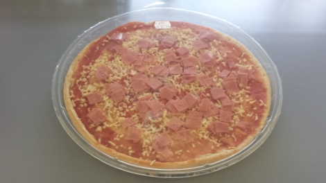CHANCE pizza prototype with packaging