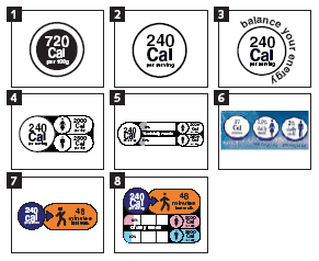 examples of front-of-pack (FOP) labels