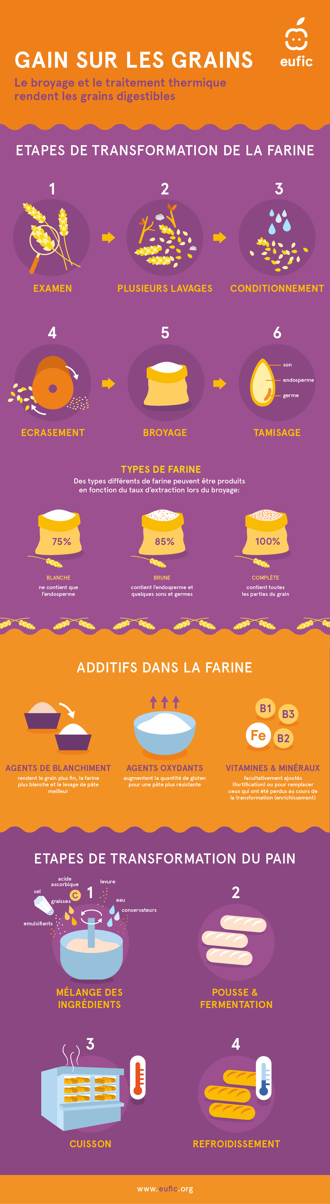 comment on fait du pain et de la farine