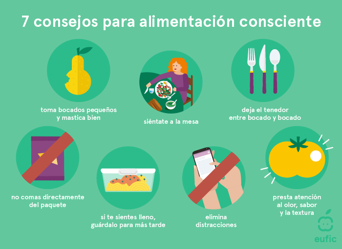 Consejos para alimentación consciente