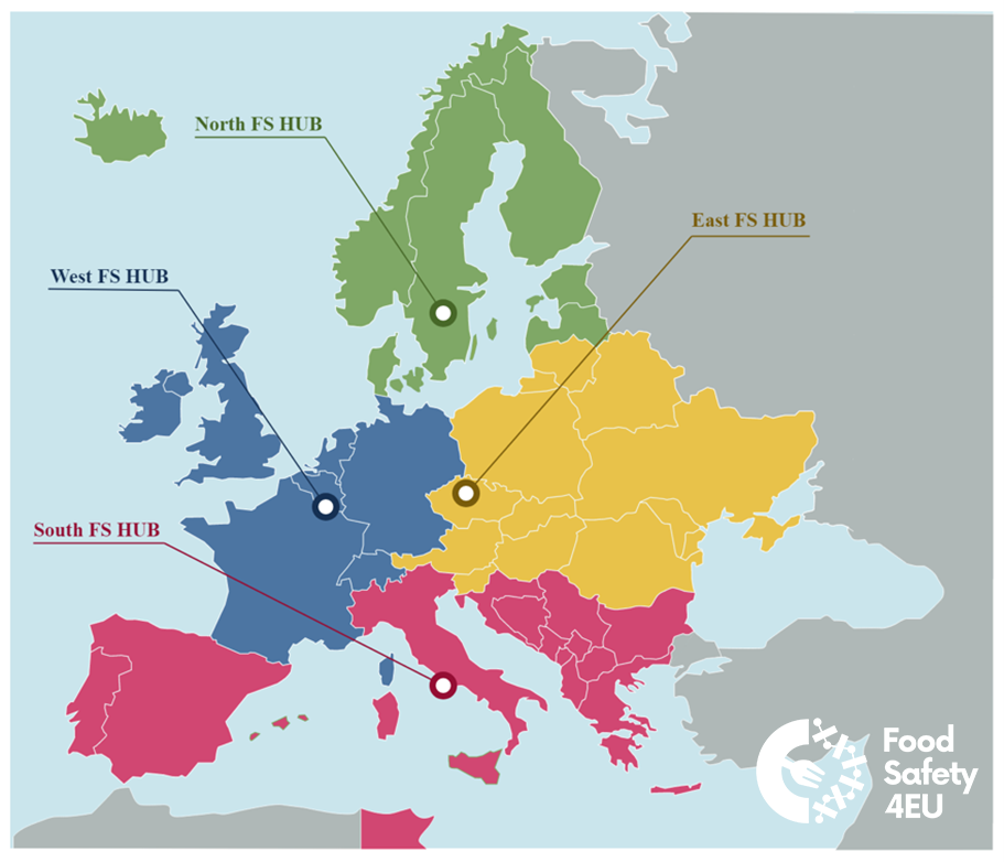 FoodSafety4EU map