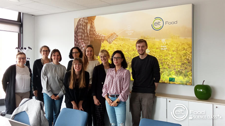 EIT FoodScienceClass project meeting in Leuven, September 2022.