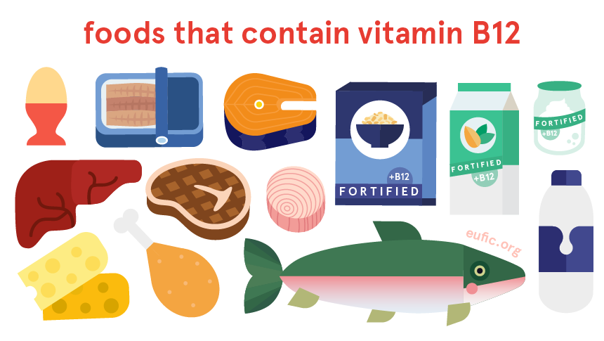 Foods that contain vitamin B12