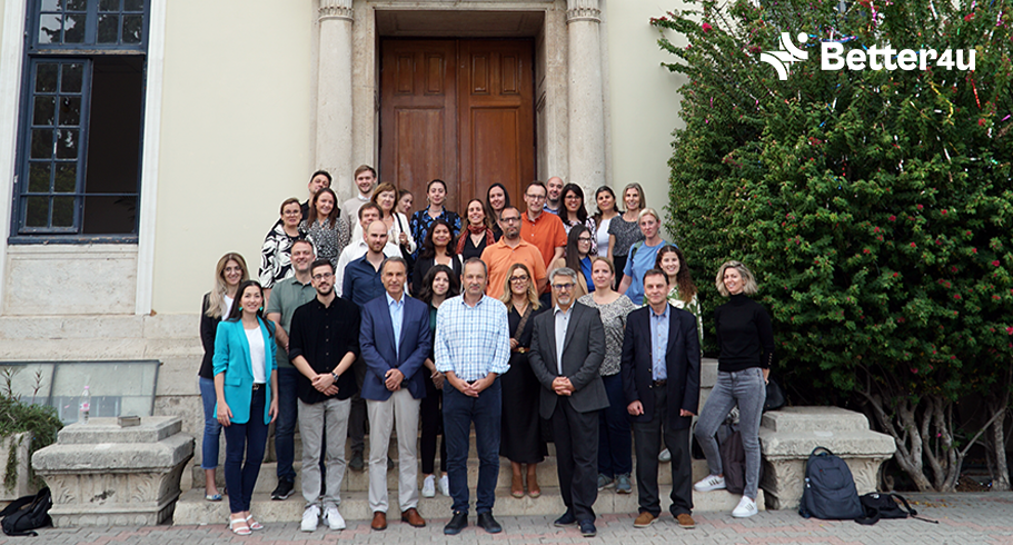 Better4U project partners picture during the kick-off meeting in Athens, Greece