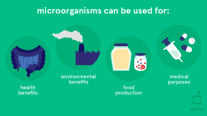 What microorganisms can be used for