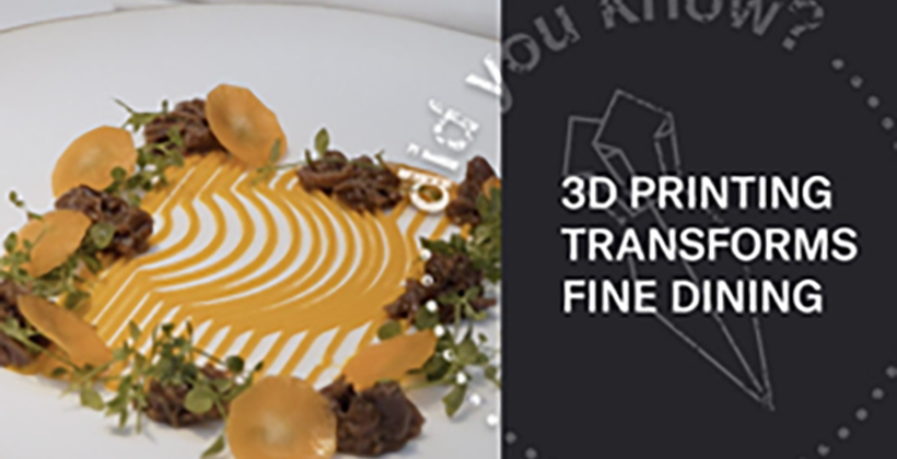 Innovative 3D food printer cuts food waste and boosts creativity in the kitchen