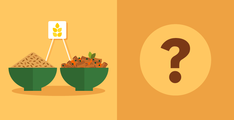 Are whole grains always high in gluten?