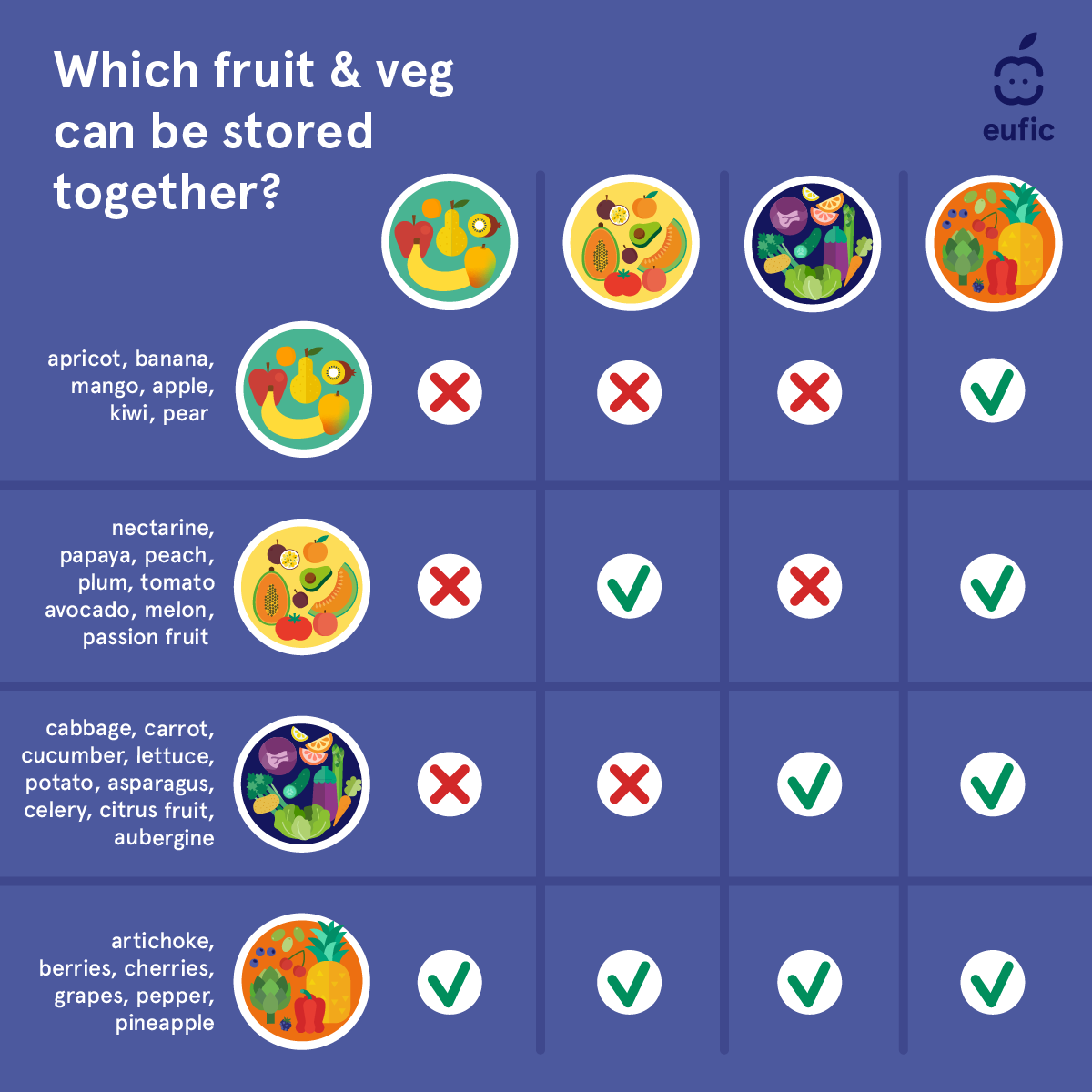 What foods should (or not) be stored in the fridge? | Eufic