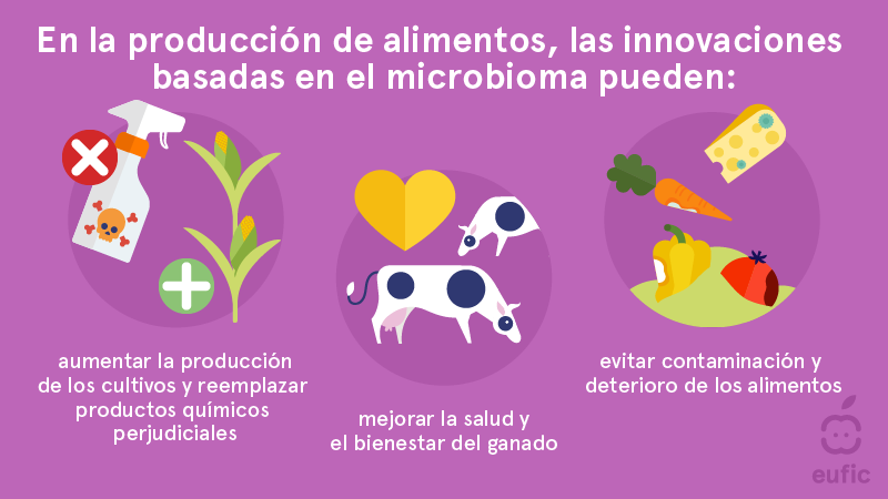 beneficios de las innovaciones basadas en el microbioma en la producción de alimentos